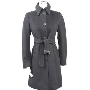 Bergdorf Goodman Cashmere Belted Italian Coat 617
